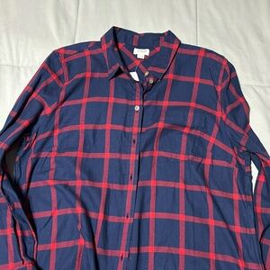 COPY - J.crew long sleeve flannel
